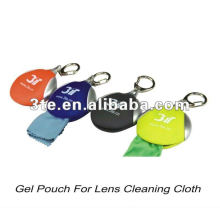 Gel Pouch Lens Microfiber Cleaning Cloth For Optical Gift